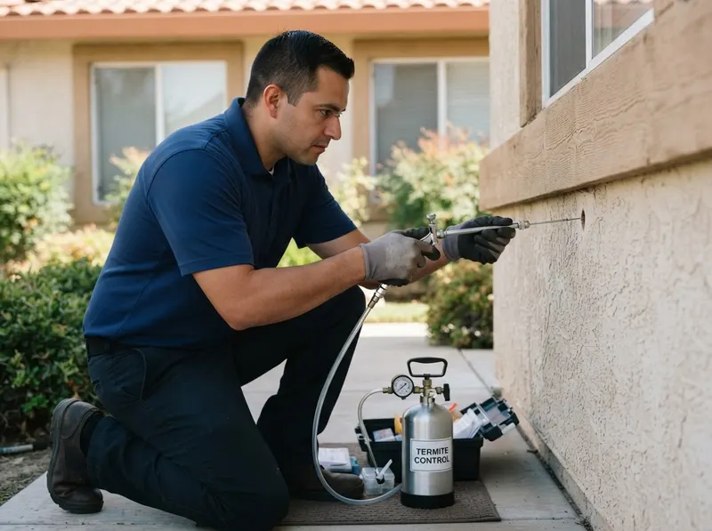 Drywood Termite Localized Injections in Fresno, CA